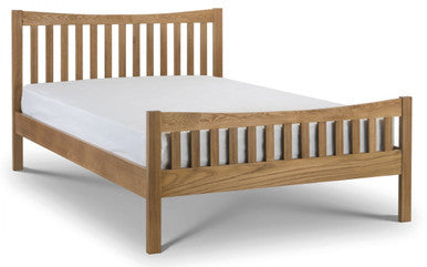 Julian Bowen Bergamo 4ft6 Double Oak Bed