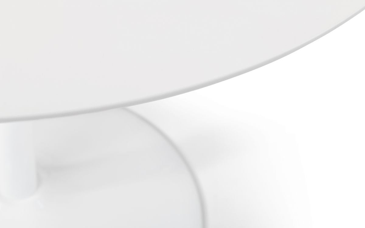 Julian Bowen Blanco White Round Pedestal Dining Table