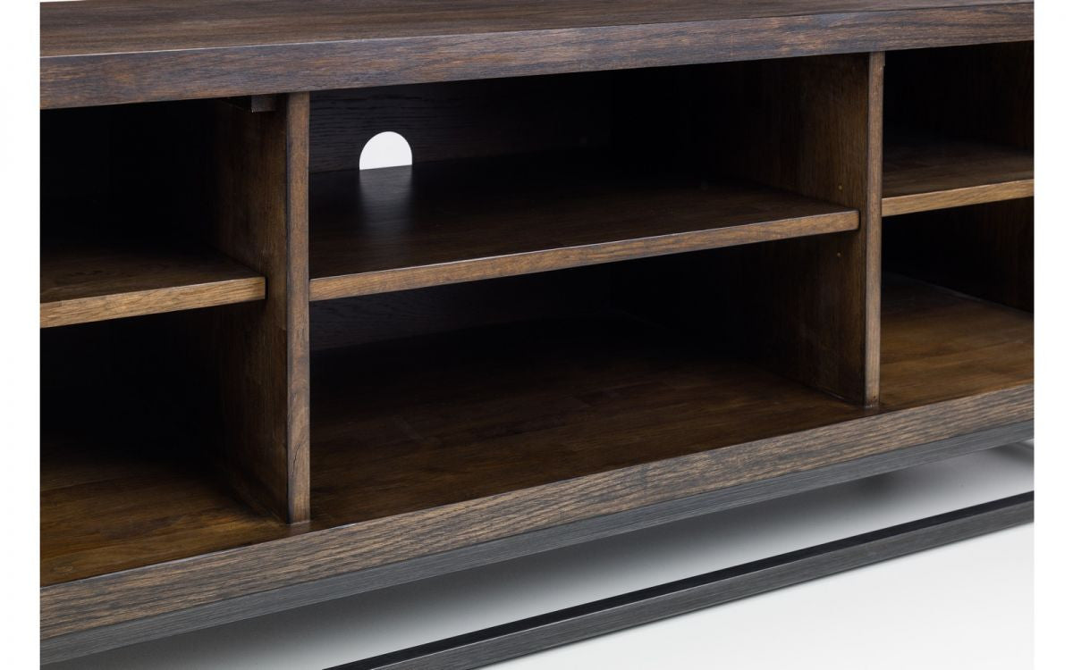 Julian Bowen Brooklyn Dark Oak Tv Unit