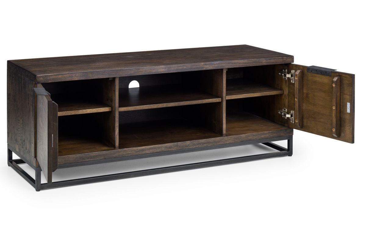 Julian Bowen Brooklyn Dark Oak Tv Unit