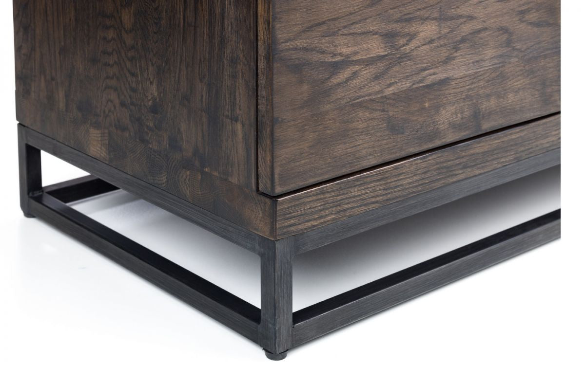 Julian Bowen Brooklyn Dark Oak Tv Unit