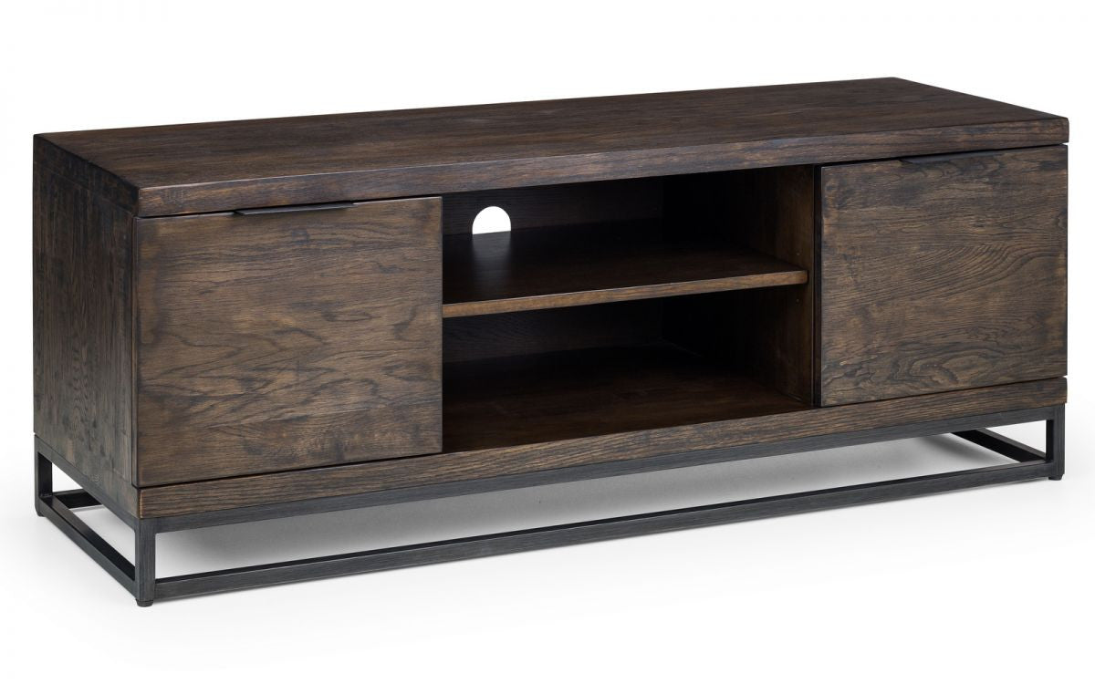 Julian Bowen Brooklyn Dark Oak Tv Unit