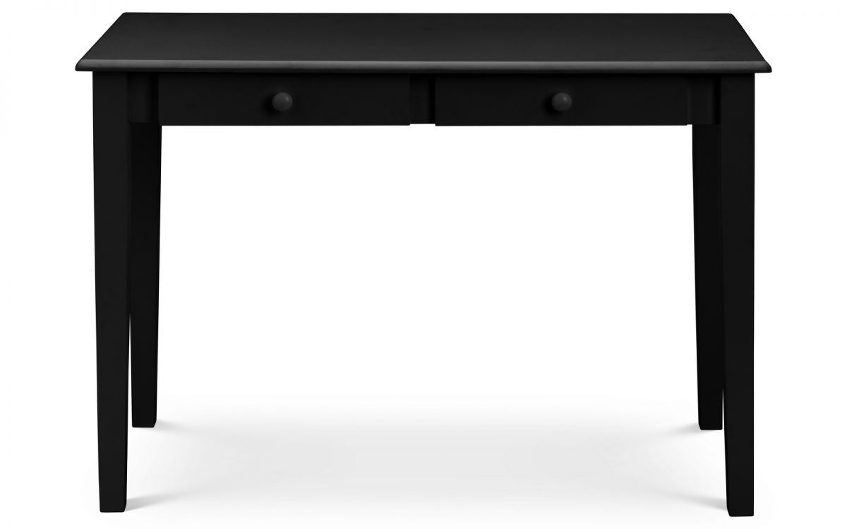 110cm wooden computer/laptop desk with black finish