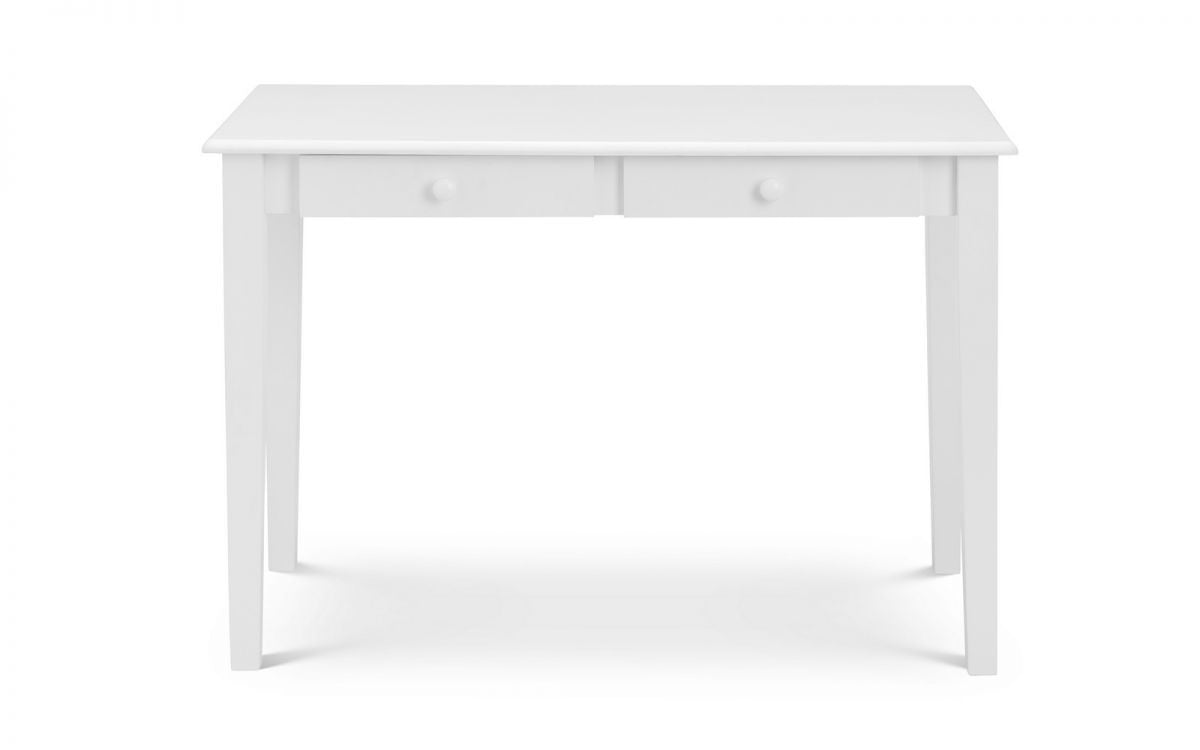110cm white finish wooden computer desk