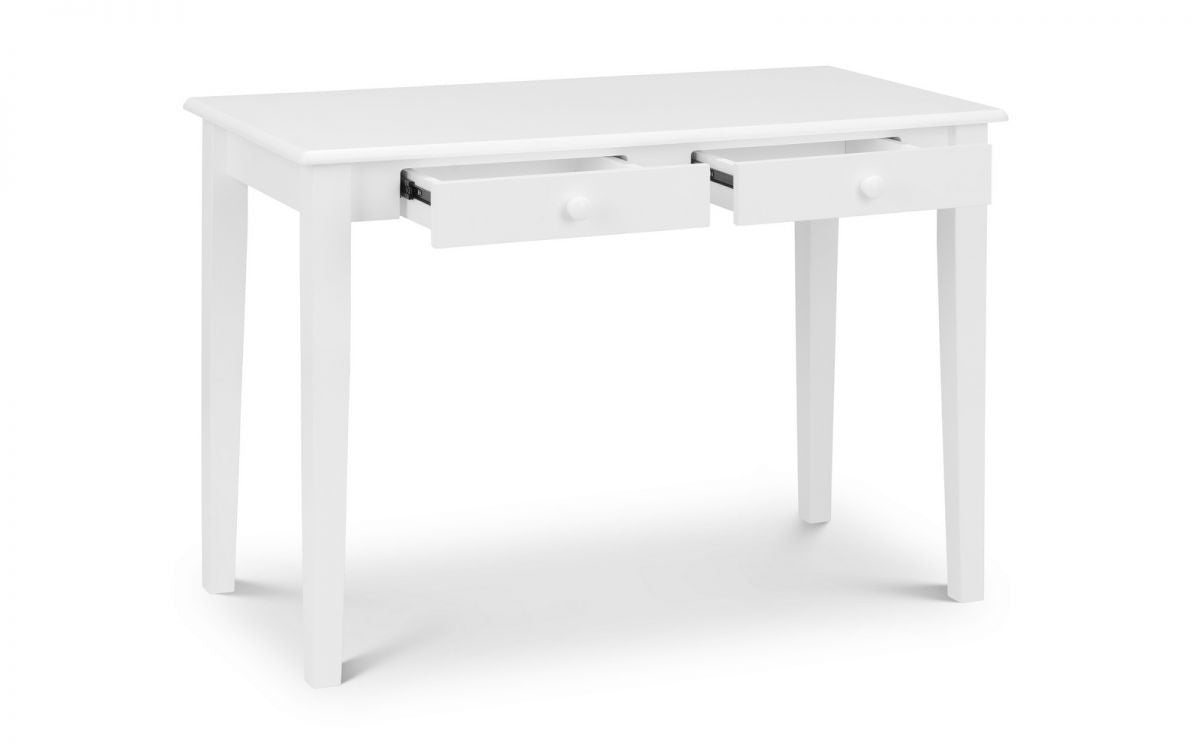 white finish wooden desk for computer