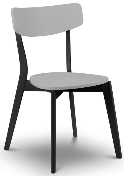 Julian Bowen Casa Grey/Black Dining Chair