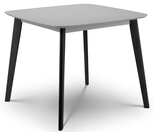 Julian Bowen Casa Square Grey/Black Dining Table