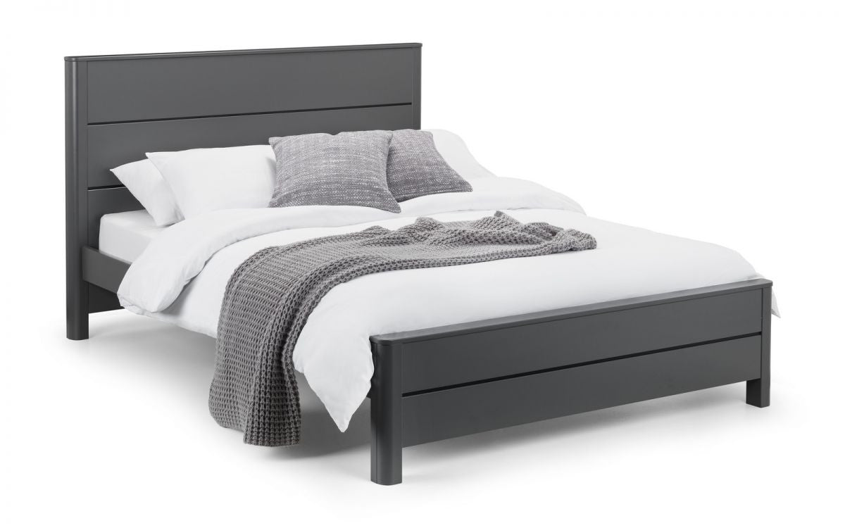 Julian Bowen Chloe Grey 4ft6 Double Bed