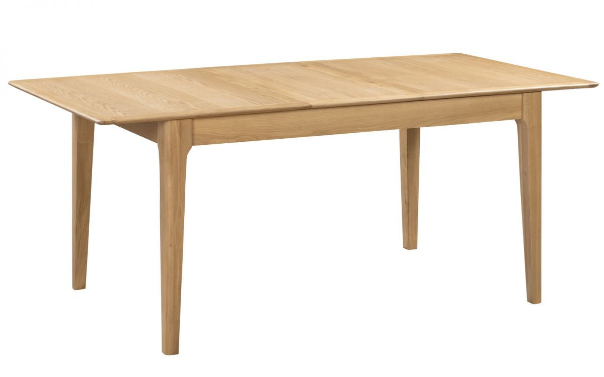 Julian Bowen Cotswold Solid Oak Extending Dining Table