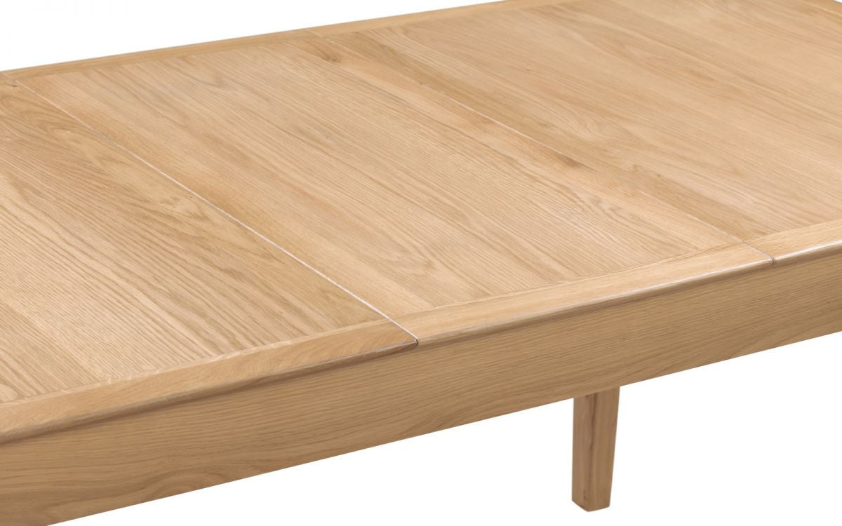 Julian Bowen Cotswold Solid Oak Extending Dining Table