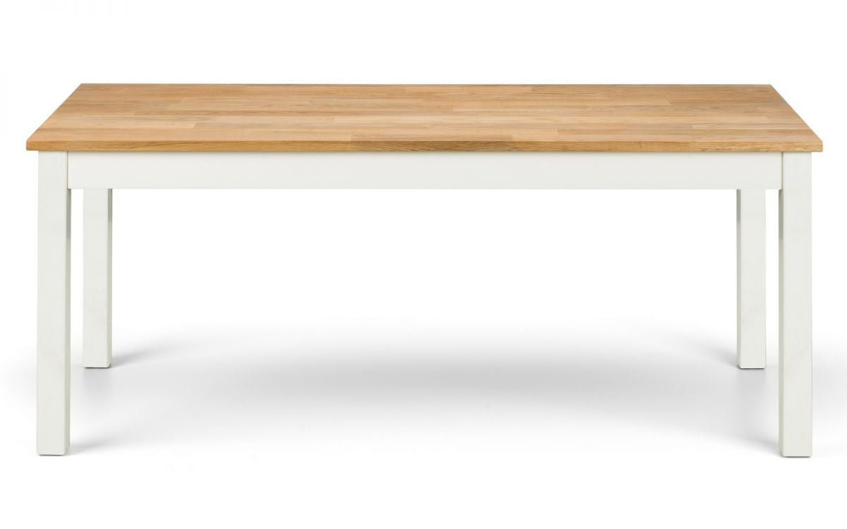 Julian Bowen Coxmoor Ivory & Oak Coffee Table