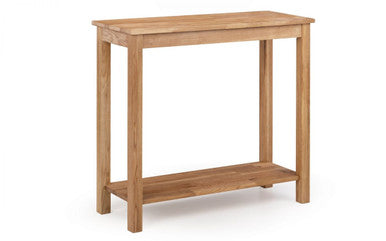 Julian Bowen Coxmoor Oak 90Cm Console Table