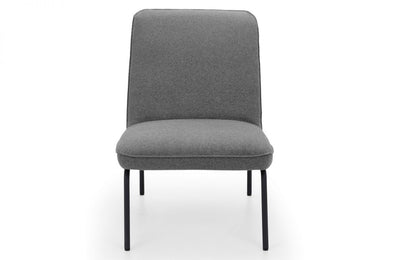 Julian Bowen Dali Grey Fabric Chair