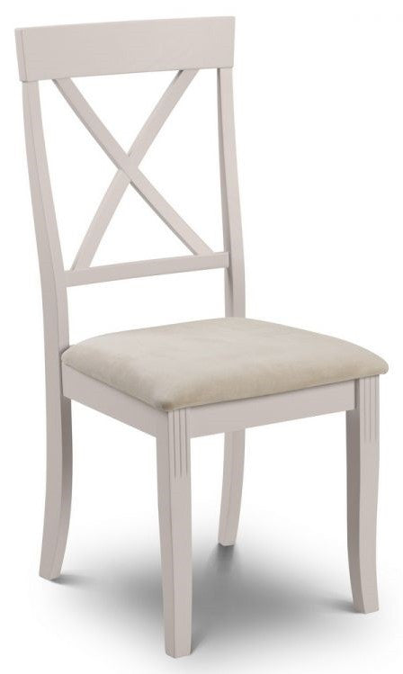 Davenport Elephant Grey Wooden Dining Chairs