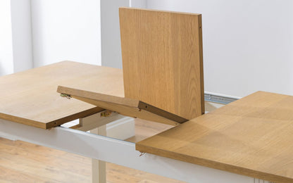 Davenport Two Tone 150cm Extending Dining Table
