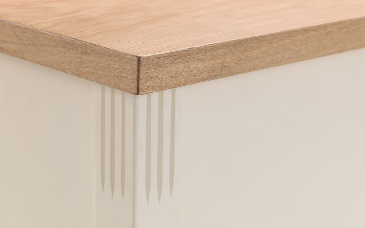 Davenport Two Tone Wooden Storage Dining Bench