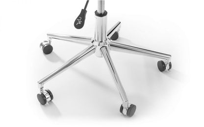 Julian Bowen Erika White/Chrome Office Chair