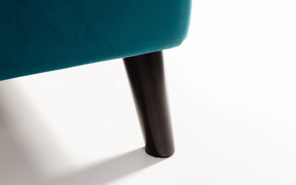Julian Bowen Frida 4ft6 Double Teal Velvet Bed