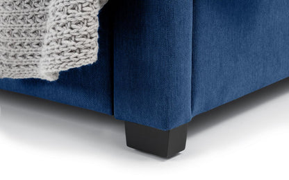 Julian Bowen Fullerton Blue 5ft Kingsize 4 Drawer Bed