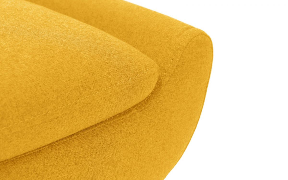 Julian Bowen Gaudi Mustard Fabric Sofabed