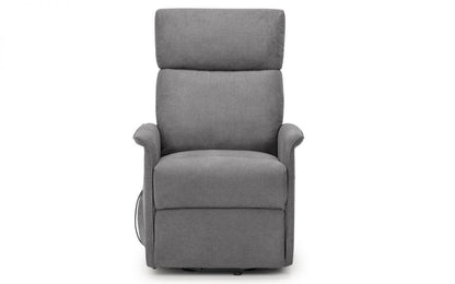 Julian Bowen Helena Charcoal Velvet Rise And Recliner Chair