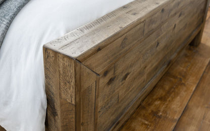 Julian Bowen Hoxton Rustic Oak 5ft Kingsize Bed