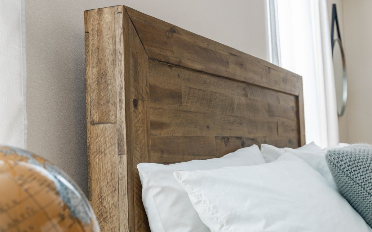 Julian Bowen Hoxton Rustic Oak 5ft Kingsize Bed