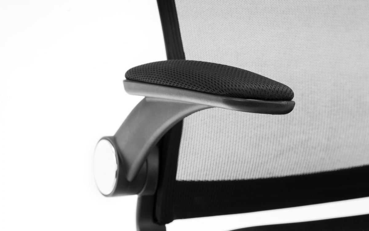 Julian Bowen Imola Black Fabric Office Chair
