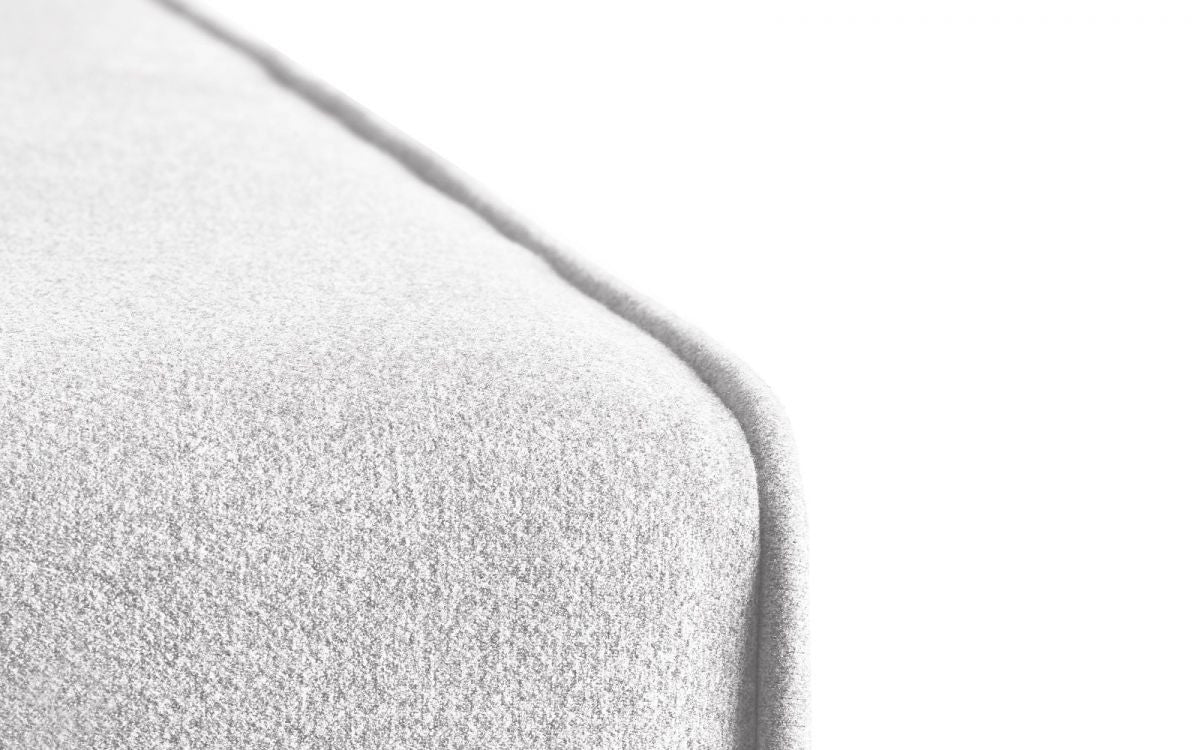 Julian Bowen Lago Grey Fabric Combination Corner Sofa Unit