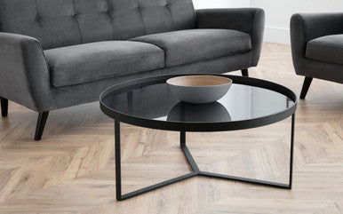 Julian Bowen Loft Smoked Glass Coffee Table