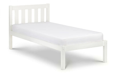 Julian Bowen Luna Surf White 4ft6 Double Solid Pine Bed