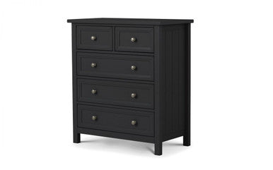 Julian Bowen Maine Anthracite 3+2 Drawer Wooden Chest