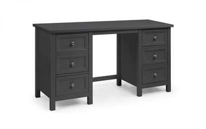 Julian Bowen Maine Anthracite Wooden Dressing Table