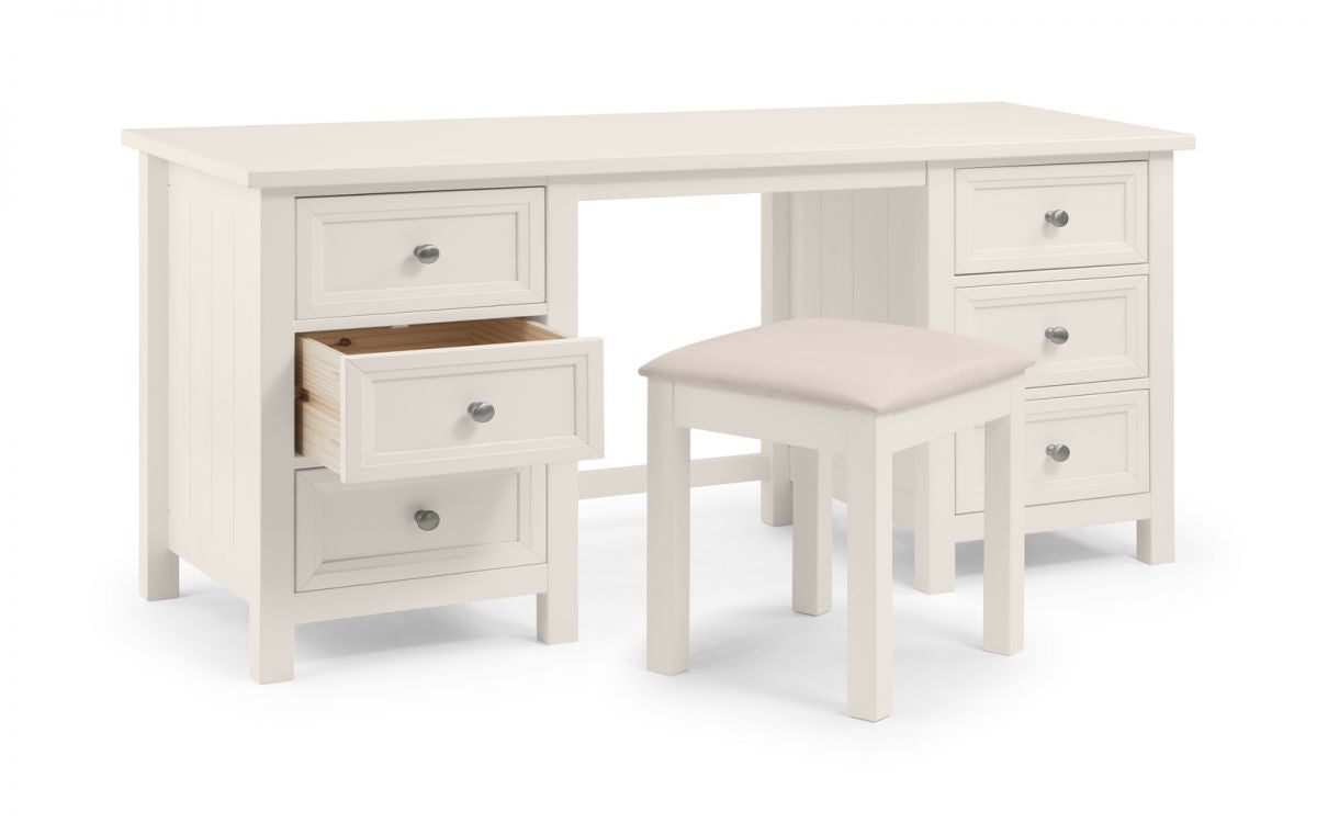 Julian Bowen Maine Surf White Pine Dressing Table