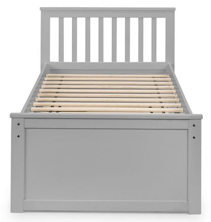 Julian Bowen Maisie Dove Grey Bed With Underbed And Drawers