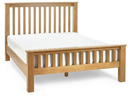 Julian Bowen Mallory 4ft6 Double Oak Hfe Bed