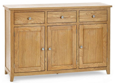 Julian Bowen Mallory Oak Large Sideboard