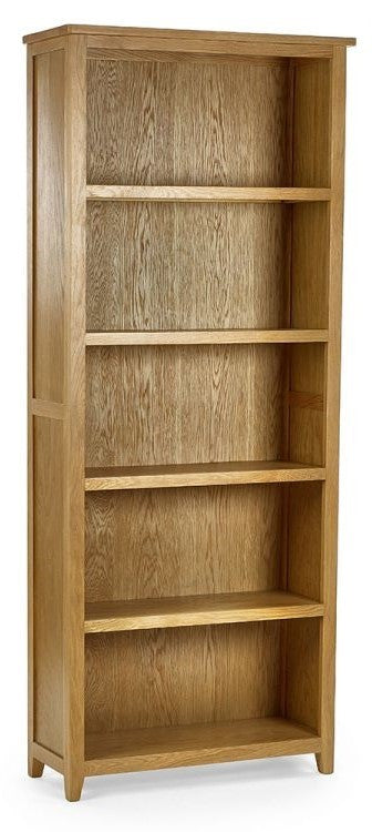 Julian Bowen Mallory Oak Tall Bookcase