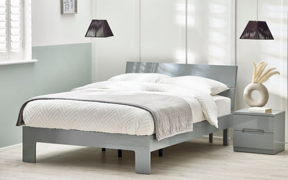 Julian Bowen Manhattan Grey 4ft6 Double Bed