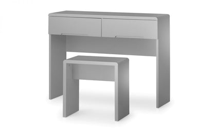 Julian Bowen Manhattan Grey Dressing Stool