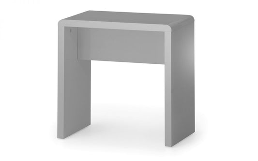 Julian Bowen Manhattan Grey Dressing Stool