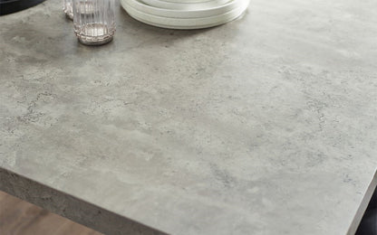 Julian Bowen Miller Concrete Effect Dining Table