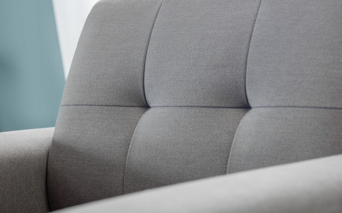 Julian Bowen Monza Grey Fabric Compact Retro Sofabed