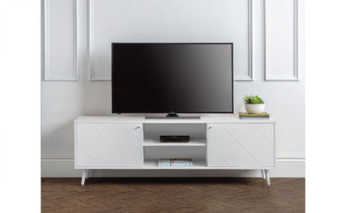 Julian Bowen Moritz White Oak Tv Unit