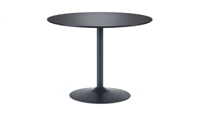 Julian Bowen Nero Black Wooden Round Dining Table