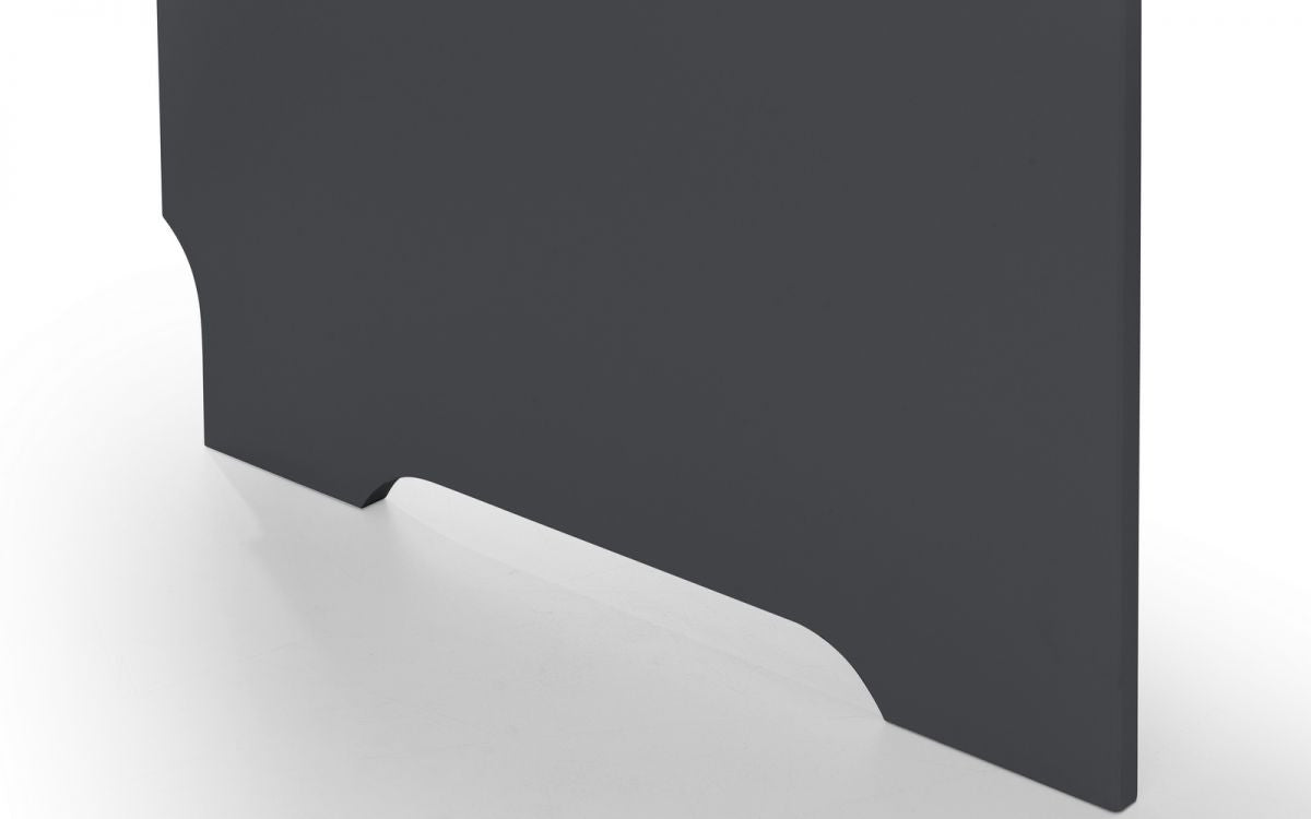 Julian Bowen Newport Anthracite Corner Dining Set With Storage Bench