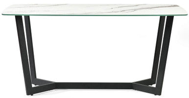 Julian Bowen Olympus White Marble Dining Table