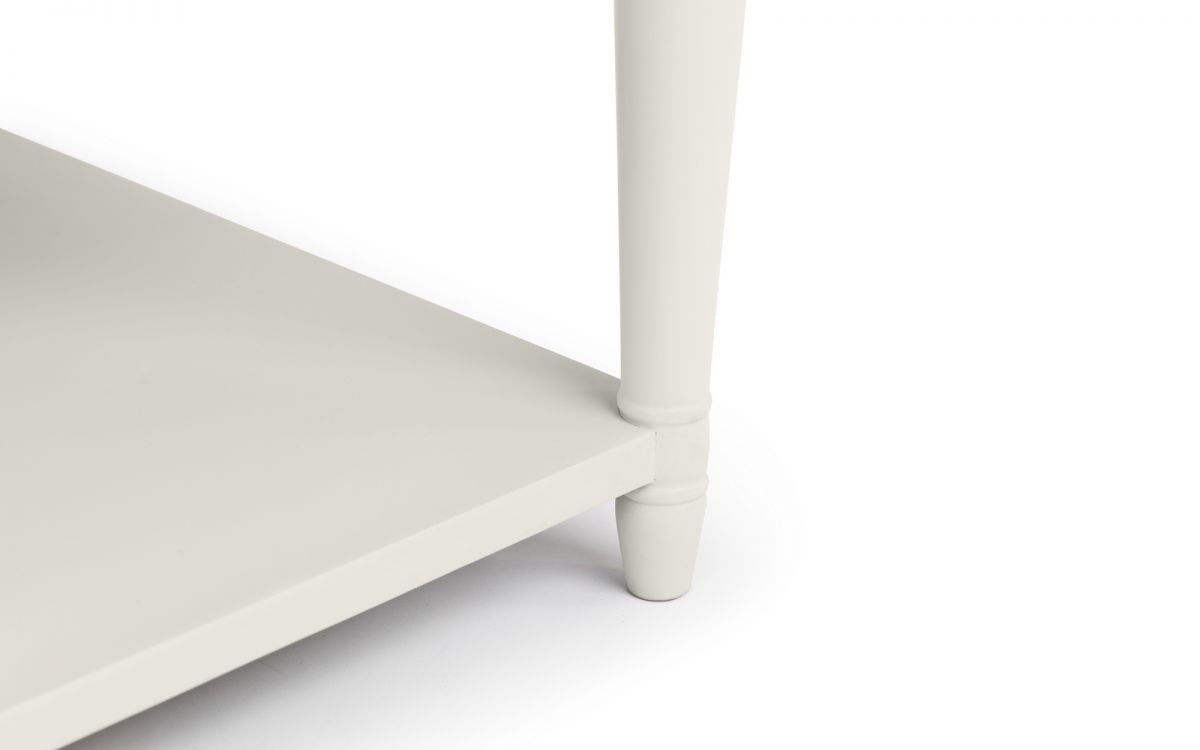 Julian Bowen Provence Grey Oak 2 Drawer Coffee Table