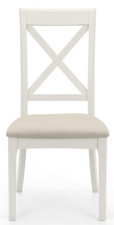 2 x Julian Bowen Provence Grey Oak Dining Chairs