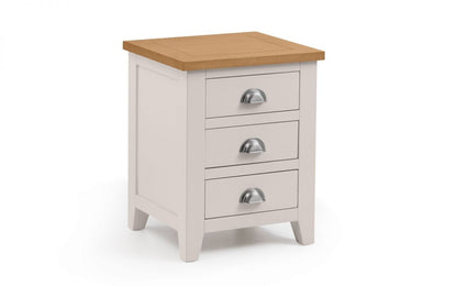 Julian Bowen Richmond Two Tone 3 Drawer Bedside